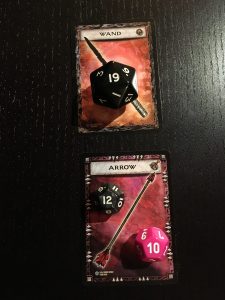 Paizo Item Cards with dice counters
