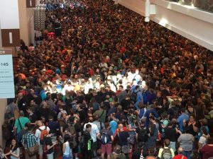 Crowds at Gen Con 2016