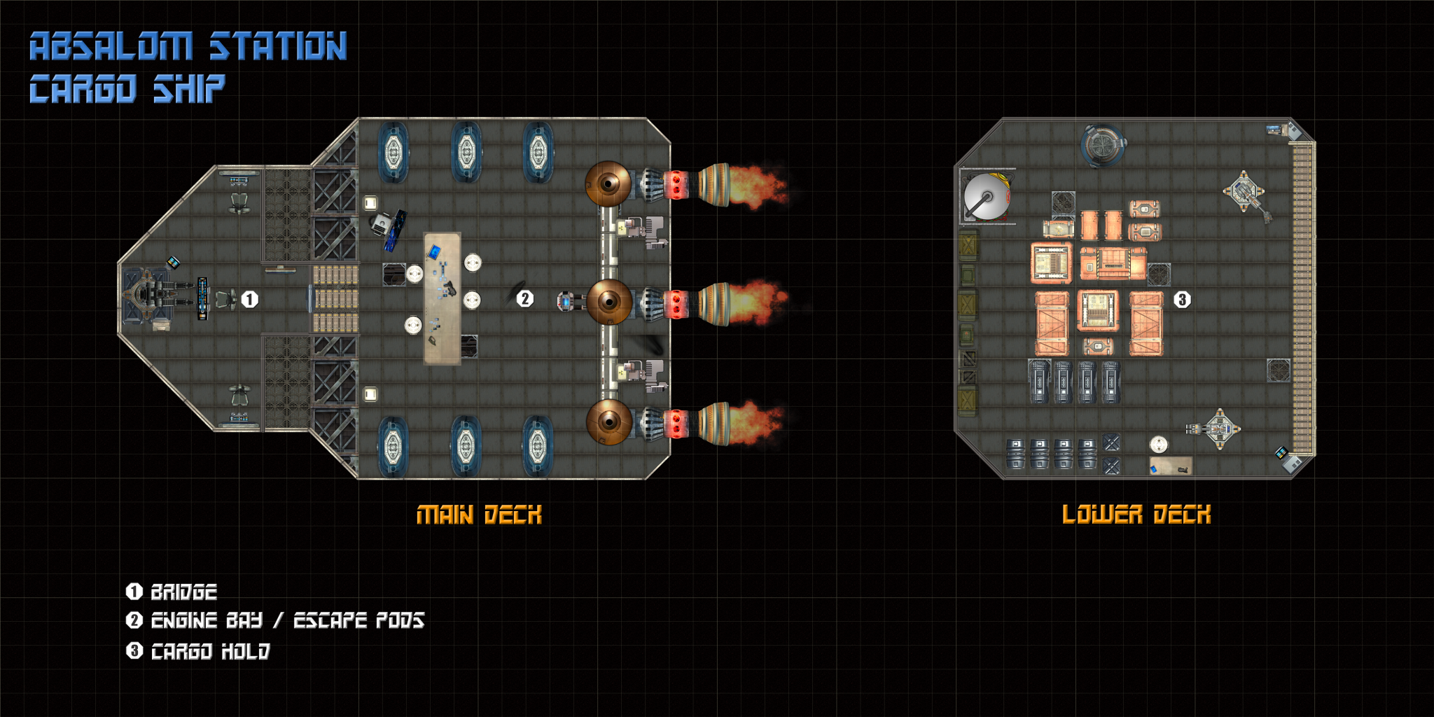 Starfleet Design — Absalom Station Cargo Ship 