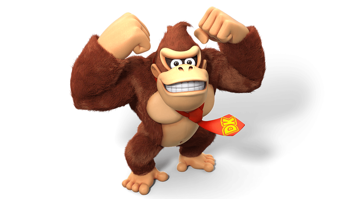 monstrous physique — donkey kong