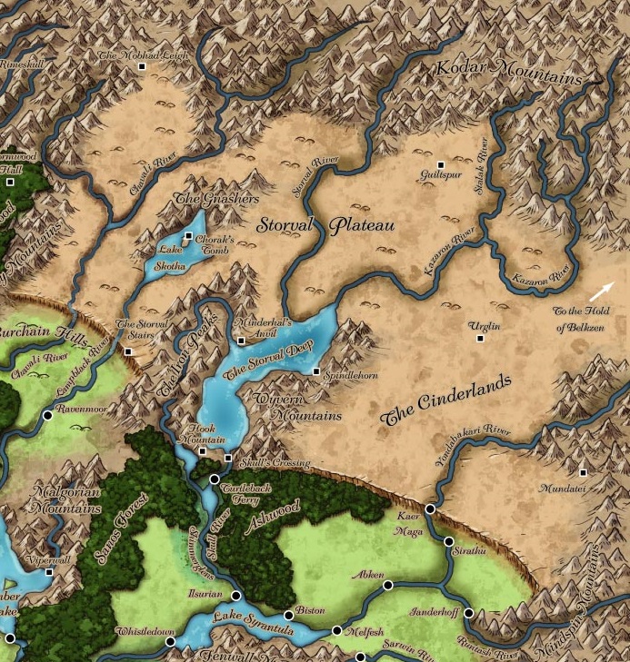 golarion interactive map