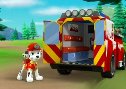 Paw patrol best sale marshall ambulance