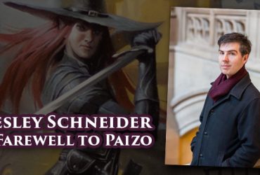 F. Wesley Schneider says Farewell to Paizo